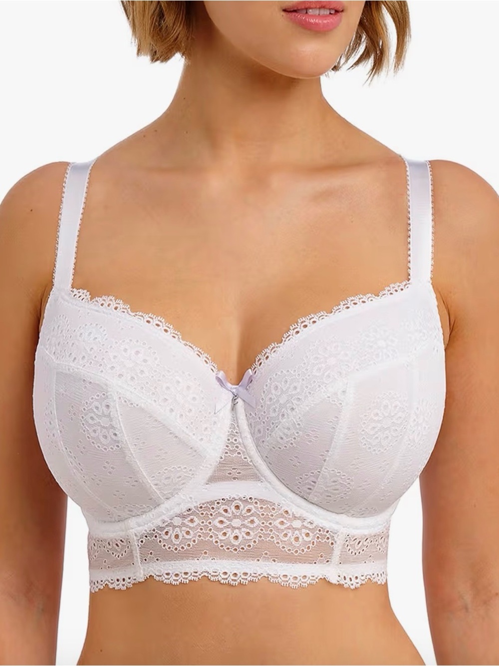 Freya White Posie
Longline Bra
32F